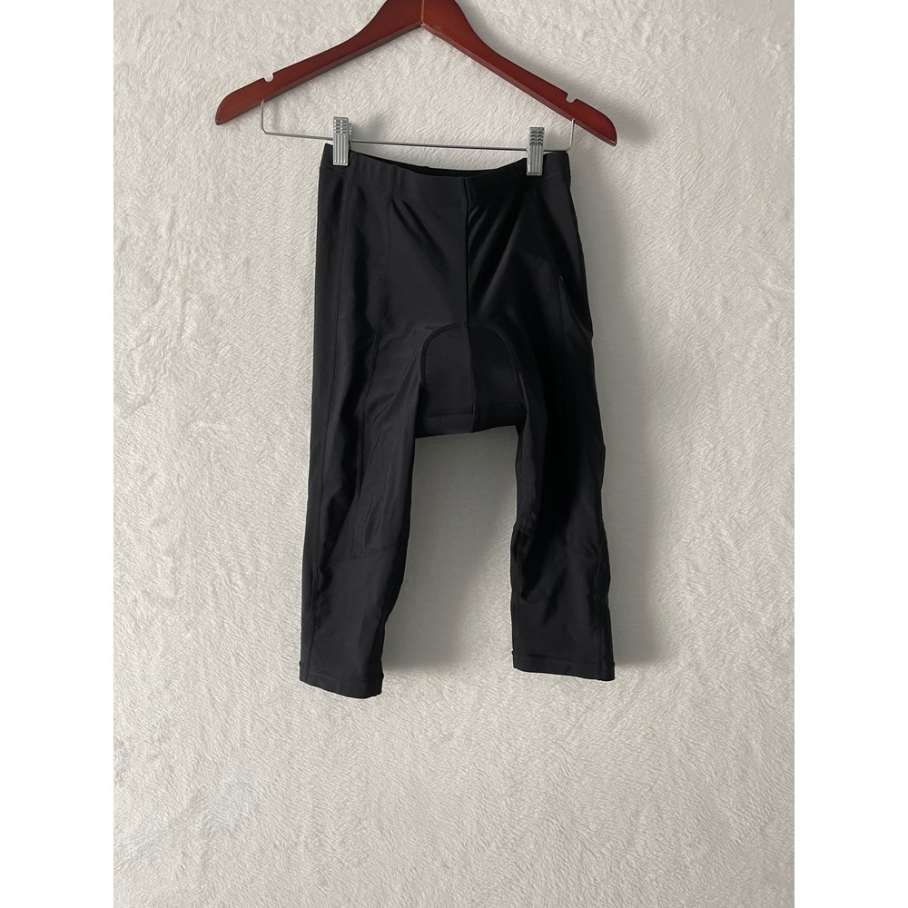 Liv Mossa Knickers Womens Black Padded Cycling Capris Biking Shorts Size M NEW